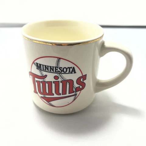 Vintage 1987 Minnesota Twins World Series Champions Coffee Cup Mug MN Baseball Cover