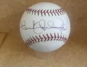 BENITO SANTIAGO GIANTS/MARLINS SIGNED AUTO M.L. BASEBALL BAS AUTHENTICATED - Picture 1 of 2