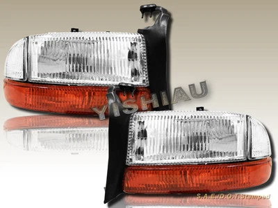 Faros y luces de parachoques cromados para Dodge Dakota 98-03 Durango 97-04 Foto 1 de 2