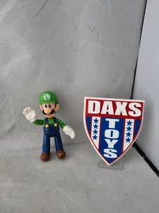 Figura de acción Super Mario Bros Luigi 4" Nintendo Jakks - Imagen 1 de 3