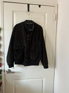 NABRUN Made In Italy Leather Over 100% Polyester Jacket. - Picture 1 of 15