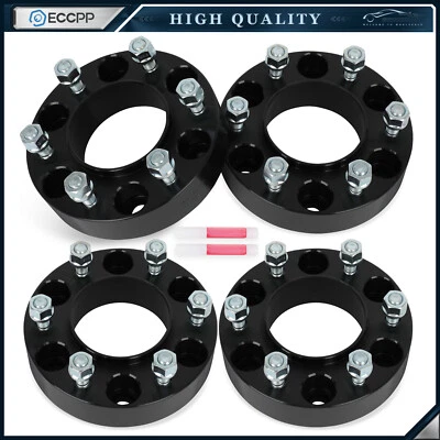 4 piezas espaciadores de rueda centrados en buje de 1,5" 6x5,5 12x1,5 93,1 CB para Ford Ranger Bronco Foto 1 de 4