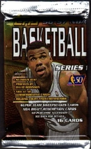 (1) 1996-97 Topps Baloncesto Fábrica Serie 1 Paquete de Lámina Sellada (16 Tarjetas/Paquete) - Imagen 1 de 2
