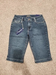 Duplex By Tyte 6P  Womens Jean Bermuda Short - Picture 1 of 6