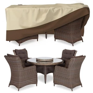 Patio Furniture Covers Waterproof for Dining Table and Chairs, Square Outdoor... - Picture 1 of 7