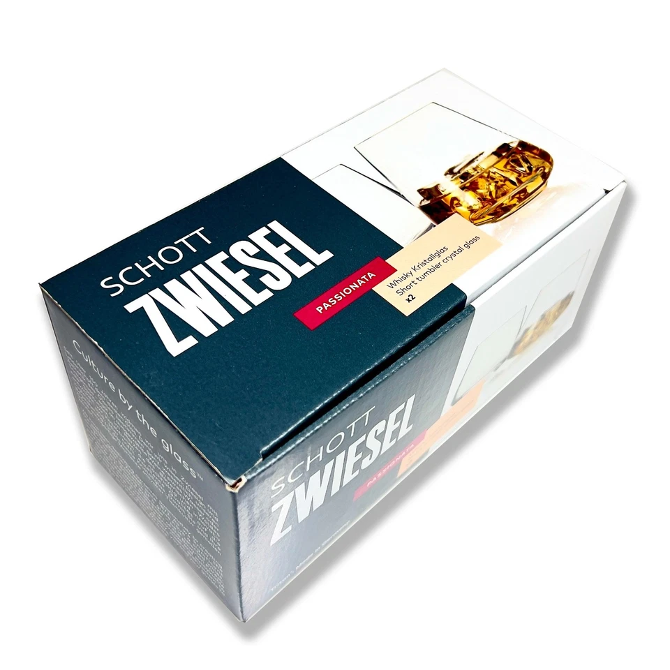 2 x Schott Zwiesel Tumbler Glasses New In Box - BARGAIN - Free Shipping - image 1 of 1