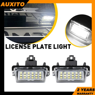 Lâmpada de matrícula 18 LED branca 6000K para Toyota Yaris Hatchback 2012-2018 - Imagem 1 de 4