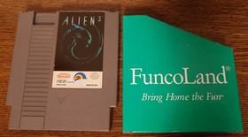 Alien 3 NES with FuncoLand Sleeve (Nintendo Entertainment System, 1993) Tested