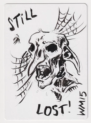 Signed Goblin Guide Proof Sketch LP Zendikar Artist Warren Mahy MTG Magic AP! - Image 1 of 2