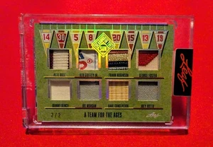 🔥2025 Leaf Seasons in the Sun "A team for the ages" 8 relics Rose-Griffey Jr🔥 - Picture 1 of 3