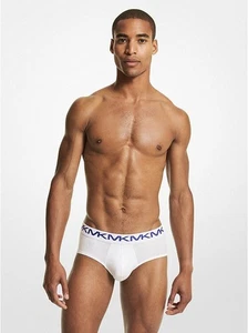 Herren Low Waist Slip Stretch Konf.3 Stück Baumwolle Art. 6br1l1003 MICHAEL KORS - Bild 1 von 2
