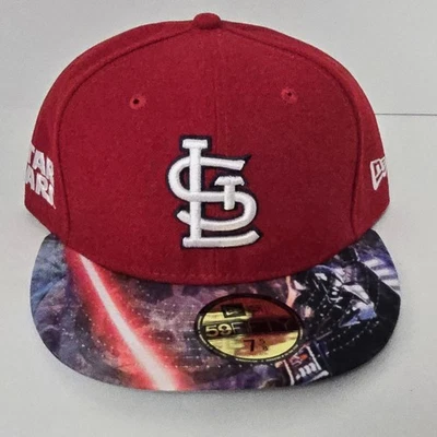 St. Louis Cardinals Star Wars New Era 59FIFTY Fitted Hat Cap 7 5/8 - Image 1 of 4