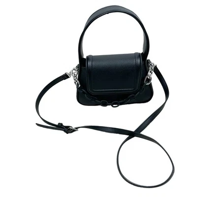 Bolso de mano BCBGeneration negro pequeño bandolera cadena negra elegante clásico Foto 1 de 4