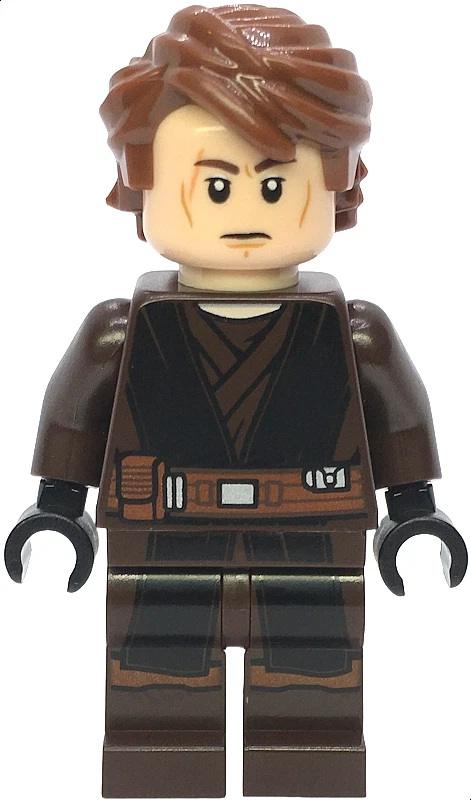 LEGO Star Wars: Энакин Скайуокер, темно-коричневый халат минифигурка - Изображение 1 из 1