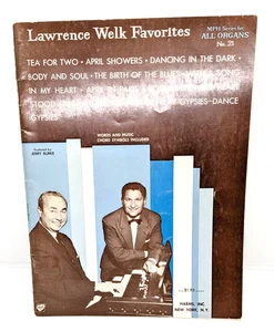 Lawrence Welk Favorites MPH Series For All Organs No. Libro de 21 partituras - Imagen 1 de 4