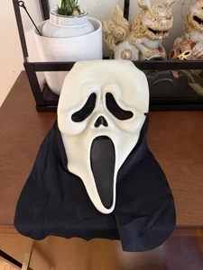 Vintage Scream Ghost Gesichtsmaske, Ostern Unlimited Non-Glow No Hood HN BIB - Bild 1 von 6