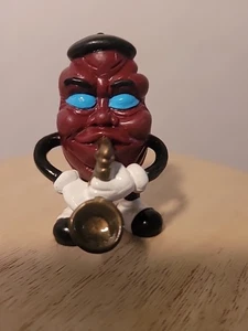 California Raisins Vintage Action Figur Spielzeug 1988 Hardees Saxophon Figur  - Bild 1 von 3