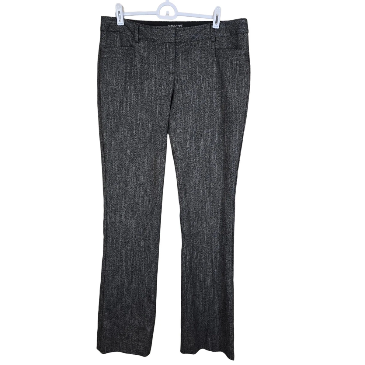 Pantalones De Negocios Para Mujer, Pierna Ancha, Cintura Alta, Rectos, image size:1200x1200