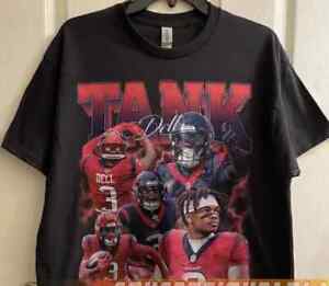 Rare Tank Dell Houston Football Shirt, gift for fan, cotton black unisex shirt