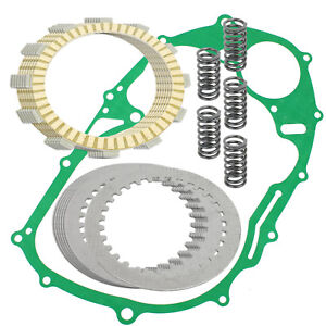 Clutch Friction Plates W/Gasket Kit for Yamaha XVS650 V-Star 650 Classic 98-10