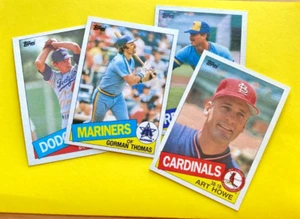 Topps 1985 Baseball Cards. Pick what you need to complete your set. #200-#400 - Picture 1 of 401