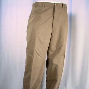 ARMANI COLLEZIONI Neiman Marcus Pantalone piatto uomo beige nuovo taglia 40"L x 34"L - Foto 1 di 11