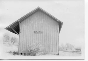 2CC983 RP 1957 LEHIGH VALLEY RAILROAD STATION JUTLAND NJ - Bild 1 von 1