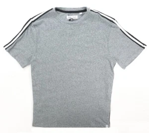 NUEVA CAMISETA A RAYAS ATLÉTICAS SOBERANAS CÓDIGO MEDIO GRIS BREZO TALLA S - Imagen 1 de 4