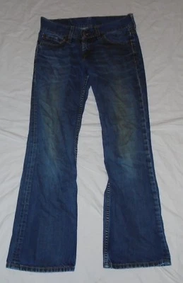 Levi Strauss 557 03 Square-Cut Straight Women Denim Blue Jeans  30 W 30 L #422 - Image 1 of 4