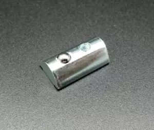 10x Nutenstein V 8 St 4 Nut 8 mit Steg, Federkugel, Stahl verzinkt - Bild 1 von 5