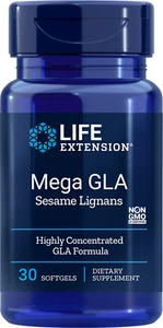 Life Extension Mega GLA Sesame Lignans 400mg 30 softgels - Picture 1 of 1