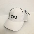 Canadian National CN White Black Font Baseball Hat