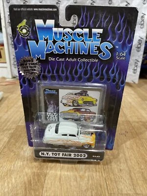Muscle Machines 2002 New York Toy Fair 1949 Mercury 49 Custom Merc NYTF 1:64 New - Image 1 of 4