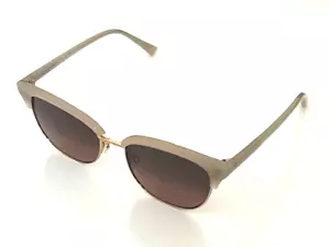 MAUI JIM Lokelani MJ825 55-18-140 JAPAN Donna Lattea Mandorla CON Oro - Ottimo - Foto 1 di 7