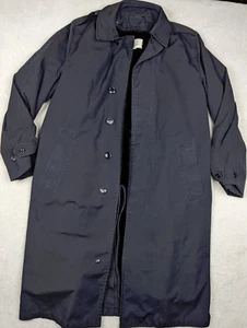 US Military Air Force Blue AF 3356 All Weather Coat Size 40XL 70s Vtg - Picture 1 of 17