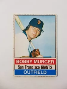 BOBBY MURCER 1976 HOSTESS BASEBALL CARD #123 SAN FRANCISCO GIANTS - Picture 1 of 2