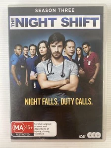 The Night Shift : Season 3 (DVD, 2016) Three - Very Good Condition Region 4 - Picture 1 of 5