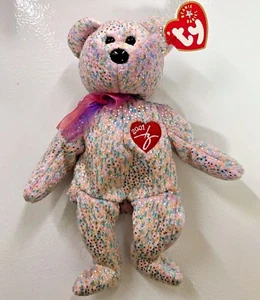 ty 2001 Beanie Babies "Signature Bear" - Picture 1 of 1