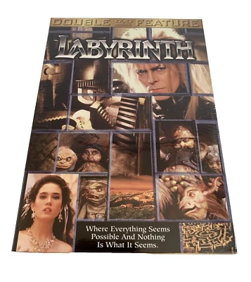 Labyrinth & The Dark Crystal DVD Double Feature R1 New & Sealed - Image 1 of 4