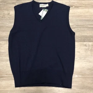 Vtg Classics Sears Men’s Size XL Vest Navy Blue Grandpacore Heritage USA NWT - Picture 1 of 7