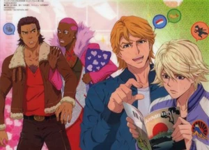 Carpeta de archivos transparente promo Tiger & Bunny anime Keith Goodman Antonio López - Imagen 1 de 2