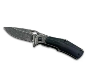 7.75" EDC Folding Knife Fox America FE-043 Pocket Folding Blade Assist Micarta - Picture 1 of 7