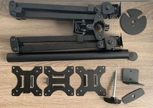 PUTORSEN Monitor Tischhalterung Halterung für 3 Monitore 13"-27" (fehlen Teile) - Bild 1 von 2