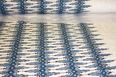 HOFFMAN CALIFORNIA FABRICS NEW, Hoffman Screen Print is called Blue Indigo BRDP made in USA 58 inches wide