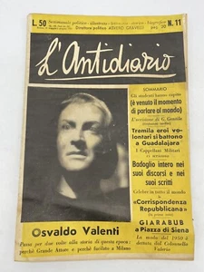 L'ANTIDIARIO - NUMERO 11 - 28 MAGGIO/4 GIUGNO 1950 - Foto 1 di 10
