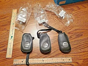 Lot of 3 BRAND NEW NFL Baltimore RAVENS Leather Flip-phone phone cases, SEE PICS - Picture 1 of 4
