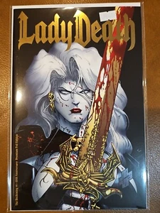 Lady Death: The Reckoning #1 - 25th Anniversary Edition Premium Foil - Picture 1 of 5