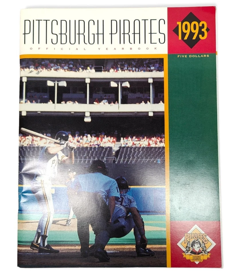 Vintage 1993 Pittsburgh Pirates Season Program Preview Softcover  - Image 1 of 4