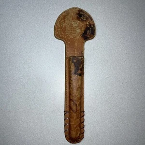 Abe Saperstein Football Writers Luncheon 1955 Leather Scissor Sheath. Chicago - Picture 1 of 5