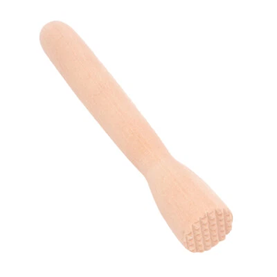 Beech Grinding Stick Crusher Garlic Masher Stirring Rod Hand Blenders - Image 1 of 4